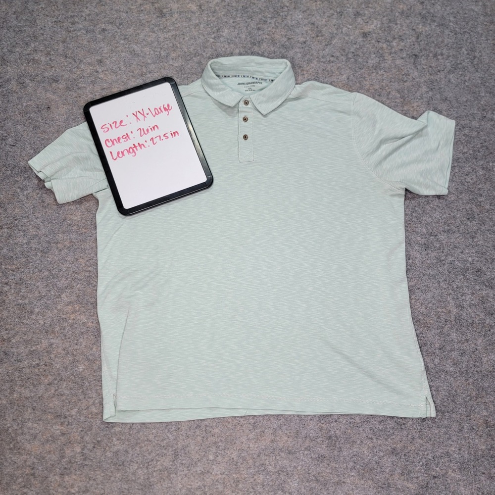 Johnston & Murphy Polo‎ Shirt Mens XXL Short Sleeve Knit Casual